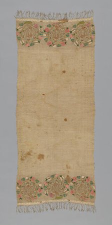 Towel or Napkin, Turkey, 19th century. Creator: Unknown.