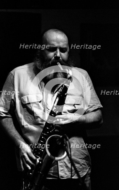 Don Weller, The Gun, Croydon, Surrey, July, 1988.  Artist: Brian O'Connor.