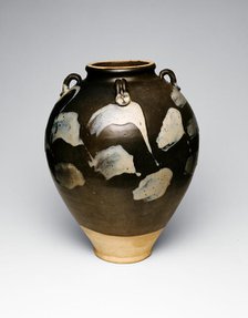 Ovoid Jar, Tang dynasty (618-907), 8th/9th century. Creator: Unknown.