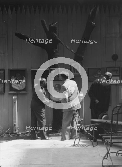 Gotham Book Mart, 1932 June 10. Creator: Arnold Genthe.