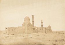 Mosquée et Tombeau des Ayoubites, au Kaire, December 1849-January 1850. Creator: Maxime du Camp.