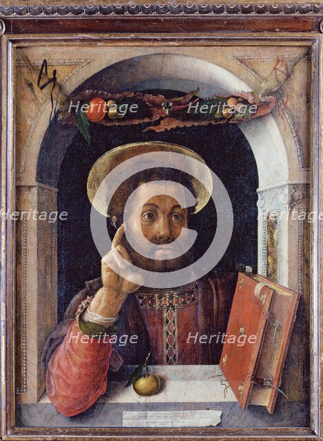 St Mark the Evangelist, c1448-1451. Creator: Andrea Mantegna.