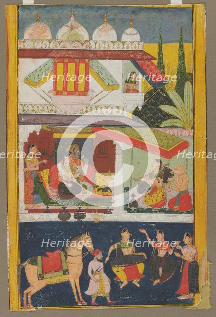 Shri Raga, c. 1695. Creator: Unknown.