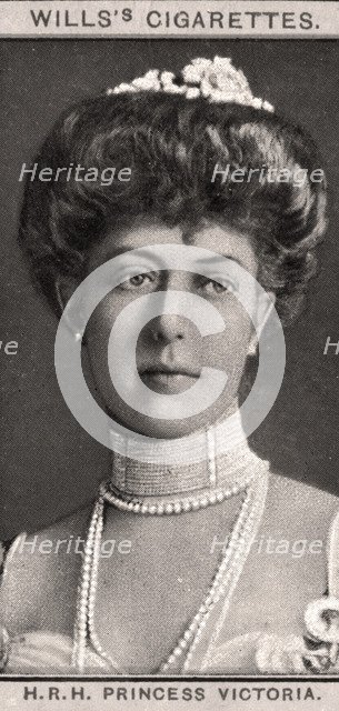 H.R.H Princess Victoria, 1908. Creator: WD & HO Wills.