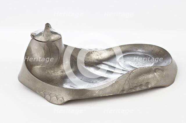 Inkwell, c1890-1910. Creator: JP Kayser Sohn.