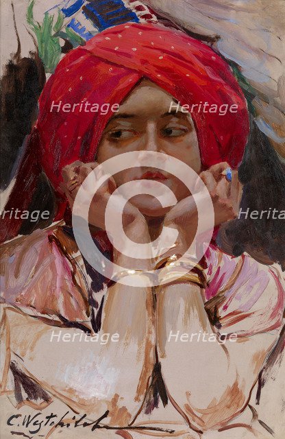 The Persian Princess. Artist: Veshchilov, Konstantin Alexandrovich (1878-1945)