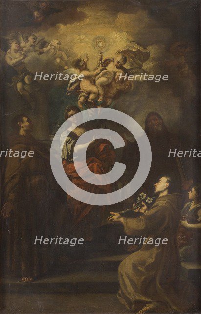 'Adoration of the Eucharist', 1677-1747. Artist: Francesco Solimena.