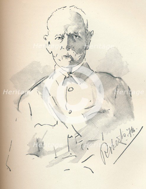 'Field Marshal Lord Roberts of Kandahar (1832-1914)', British soldier, c1901. Artist: Mortimer Luddington Menpes