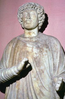 Statue of a Roman municipal magistrate, 4th century. Artist: Unknown