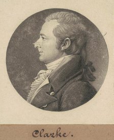 John Clarke, 1808. Creator: Charles Balthazar Julien Févret de Saint-Mémin.