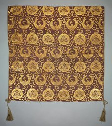 Brocaded Silk, 1800s. Creator: Unknown.