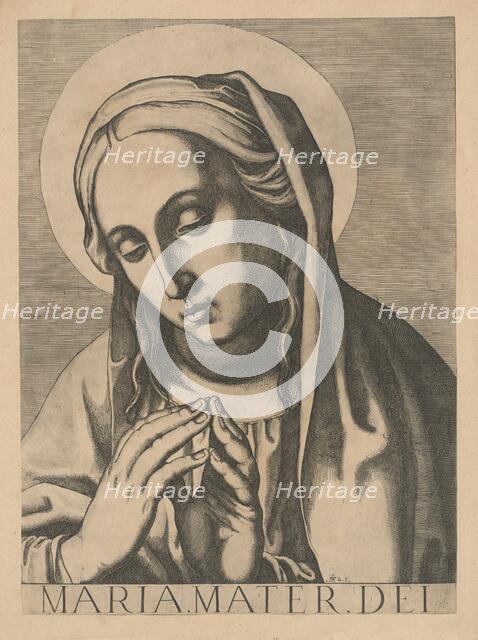 Bust of the Virgin, 1606/1607. Creator: Raffaello Schiaminossi.