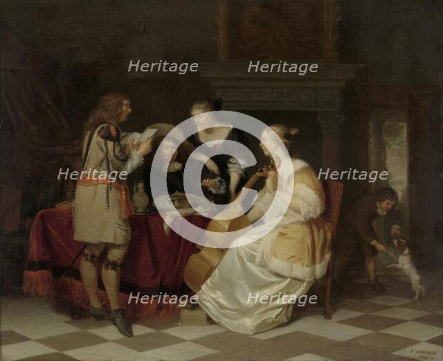 A Musical Company, 1673. Creator: Jan Verkolje.