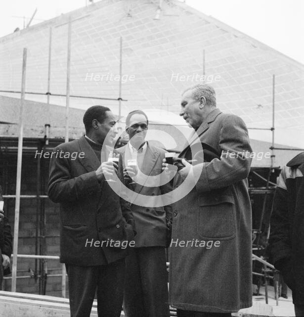 Commonwealth Institute, Kensington High Street, Kensington, London, 22/11/1961. Creator: John Laing plc.