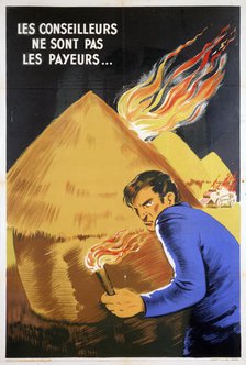'Les Conseilleurs ne Sont Pas les Payeurs', 1943.  Creator: Bedos et Cie Imprimeurs.