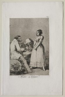 Caprichos: It is Better to be Lazy. Creator: Francisco de Goya (Spanish, 1746-1828).