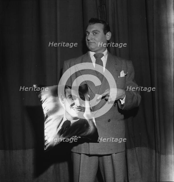 Portrait of Frankie Laine, New York, N.Y., 1946. Creator: William Paul Gottlieb.