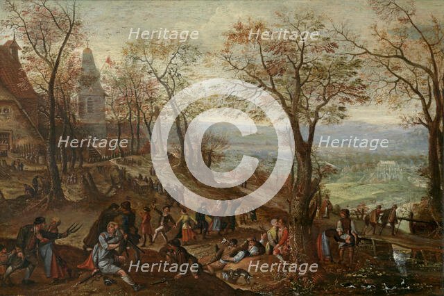 Country Fair, 1596. Creator: Pieter Stevens.