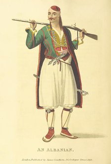 An Albanian, 1813.  Creator: Unknown.