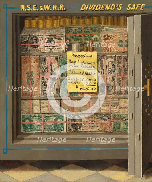 Safe Money, 1898 or later. Creator: Victor Dubreuil.