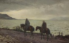 Don Quixote and Sancho Panza, between 1895-1900. Creator: Jacek Malczewski.