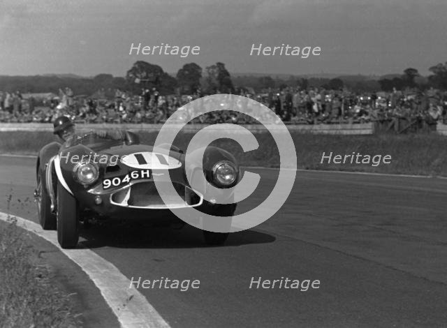 Aston Martin DB3S, Peter Blond , Goodwood 1957. Creator: Unknown.