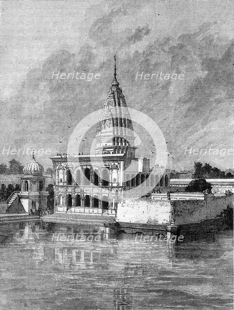 'Tomb of Runjeet Sing, Lahore', c1891. Creator: James Grant.