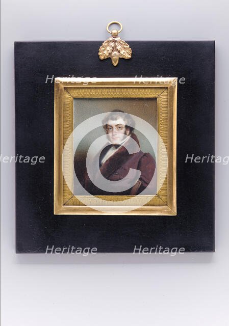 Frederick Gore King, ca. 1827. Creator: Thomas Seir Cummings.