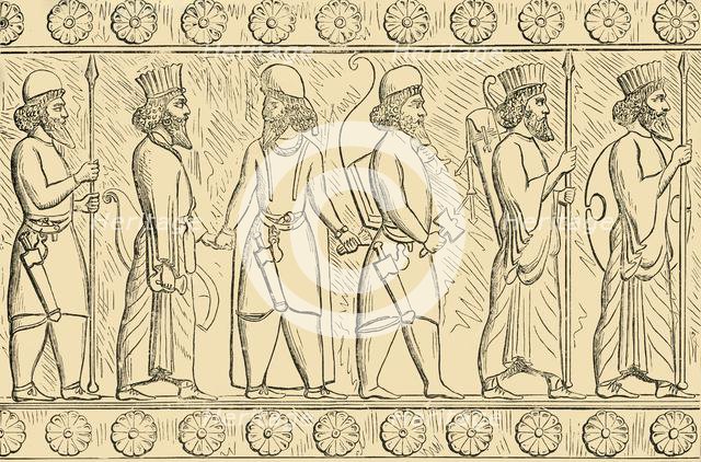 'Soldiers', 1890.   Creator: Unknown.