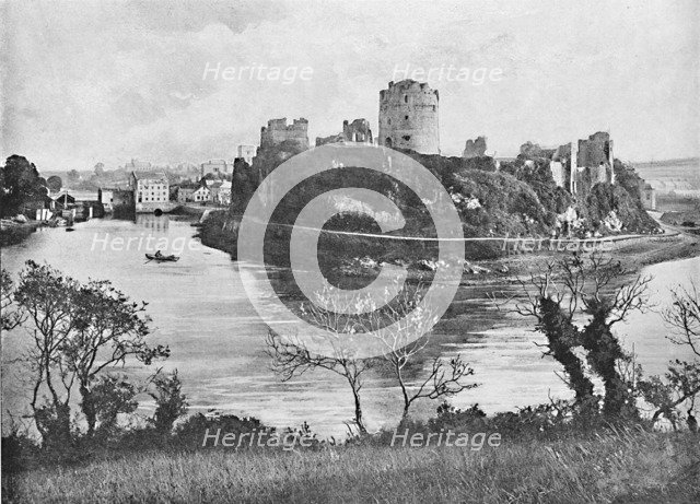 'Pembroke Castle', c1896. Artist: Harvey Barton.