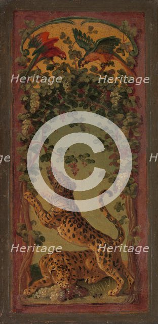 Panthers of Bacchus Eating Grapes, ca. 1719-20. Creator: Alexandre François Desportes.