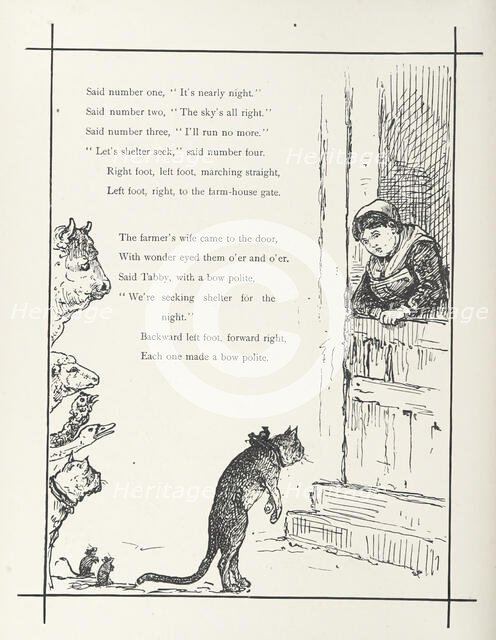 Said number one, "It's nearly night"..., 1884. Creator: Walter Satterlee.
