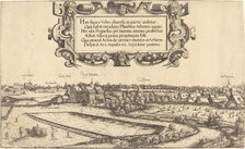 View of Nuremberg from the West [left section], 1552. Creator: Hans Sebald Lautensack.