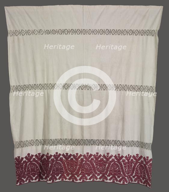 Bedspread, late 1800s. Creator: Unknown.