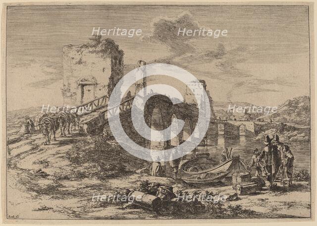 The Ponte Molle. Creator: Jan Dirksz Both.