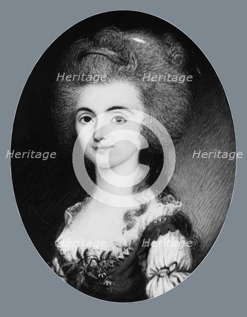 Portrait of a Lady, 1791. Creator: James Peale.