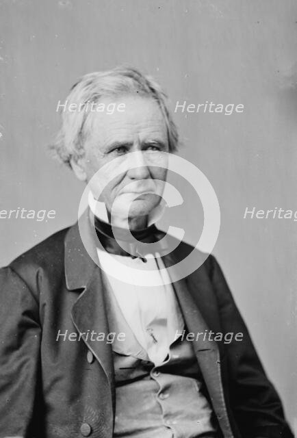 Simon Cameron of Pennsylvania, between 1855 and 1865. Creator: Unknown.