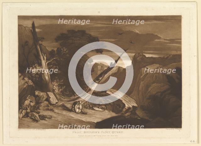 From Spenser's Fairy Queen (Liber Studiorum, part VII, plate 36), June 1811. Creator: JMW Turner.