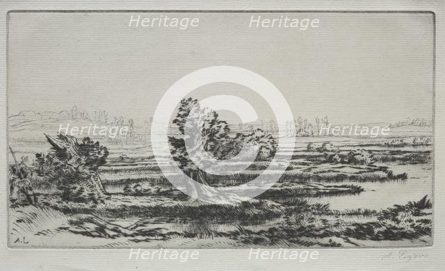 Landscape. Creator: Alphonse Legros (French, 1837-1911).