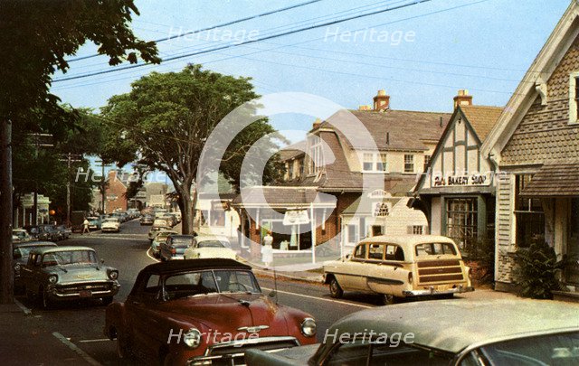 Main Street, Chatham, Cape Cod, Massachusetts, USA, 1959. Artist: Unknown