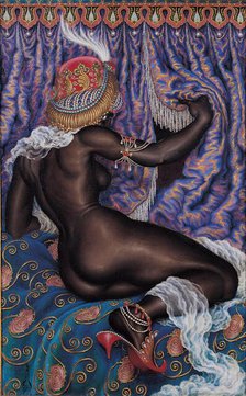 Négresse, 1927. Creator: Nikolay Kalmakov.