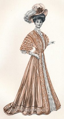 'A Catalogue Illustration of an Edwardian lady', c1908. Artist: Andre & Sleigh.