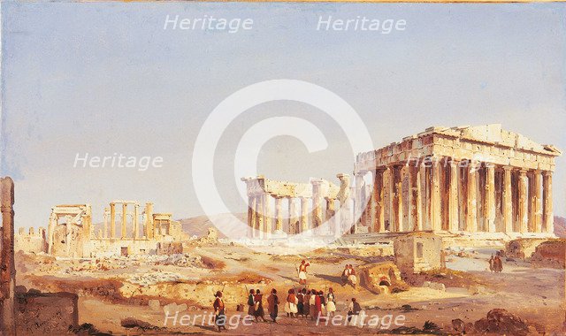 The Parthenon, 1843.