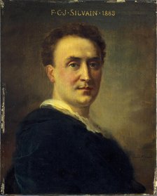 Portrait of Eugène Silvain (1851-1930), member of the Comédie-Française, 1883. Creator: Daniel Berard.