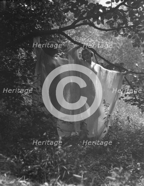 Helen Moeller and pupils, 1921 Mar. 24. Creator: Arnold Genthe.