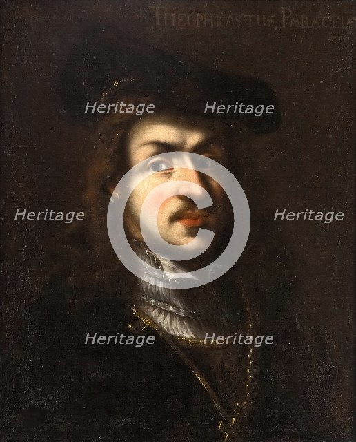 Portrait of Paracelsus, 17th century.