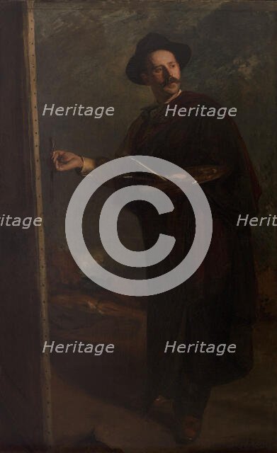 Portrait d'Ignacio Zuloaga, between 1900 and 1904. Creator: Jacques Emile Blanche.