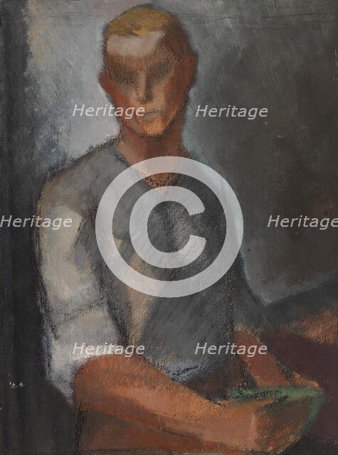 Worker, 1917-1917. Creator: Alvar Cawén.