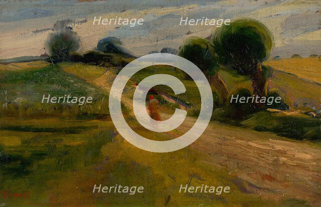 Lane, around 1900. Creator: Ludovit Pitthordt.