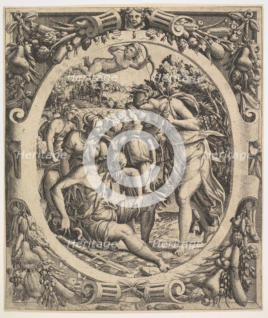 The Death of Adonis, 1544. Creator: Jean Mignon.